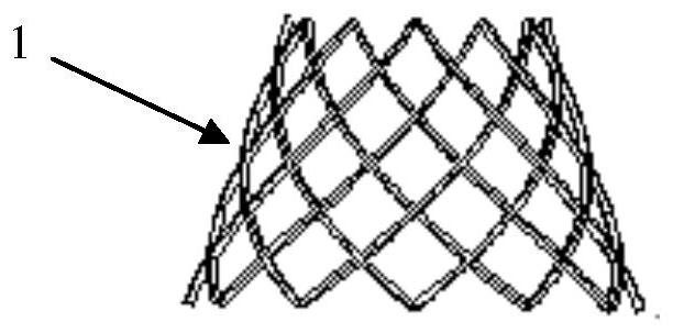 Heart valve stent and prosthesis thereof