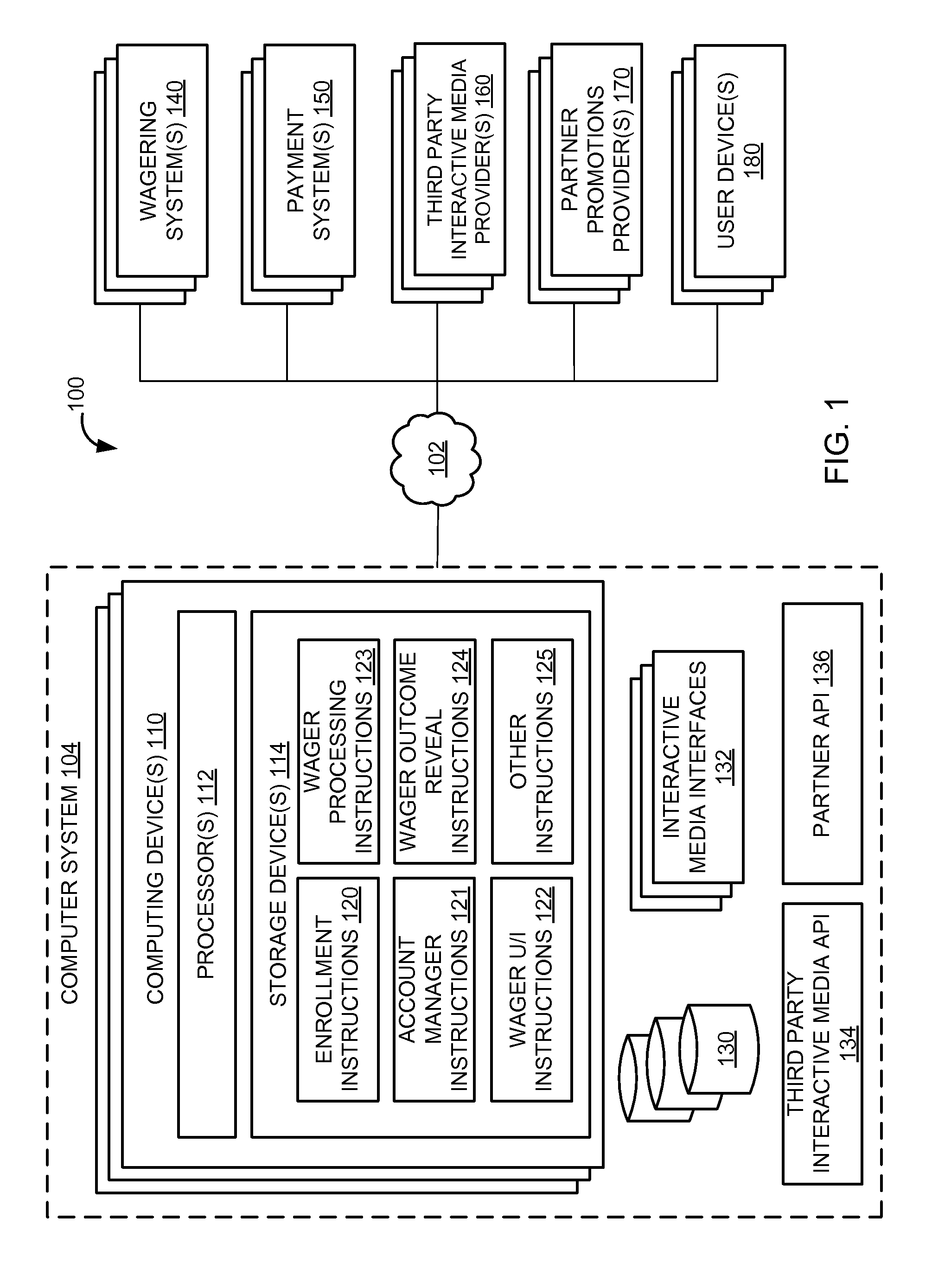 System and method of managing user accounts to track outcomes of real world wagers revealed to users