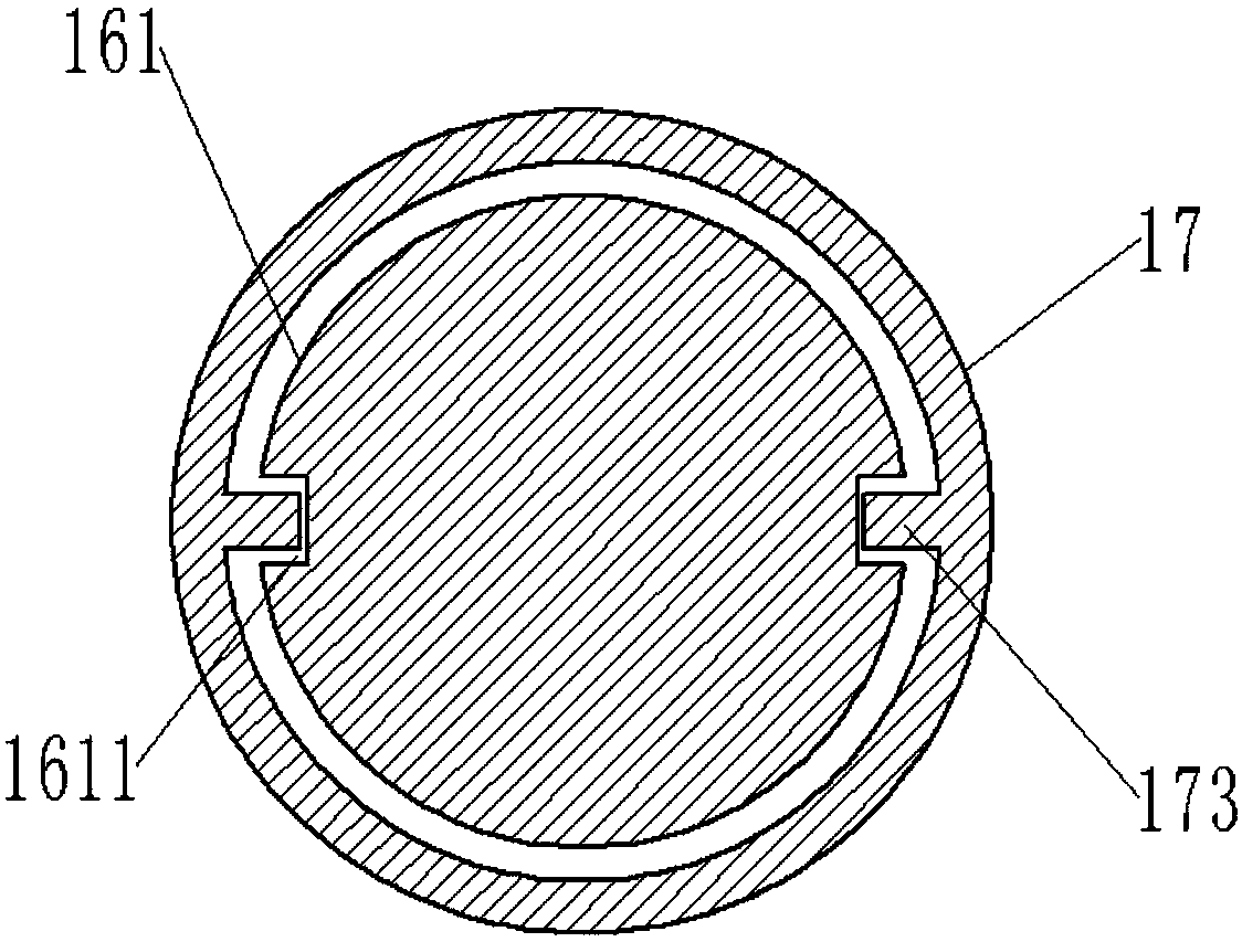 Ingredient stirring device for brake pad production