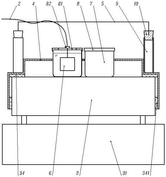 Device for electroplating experiment