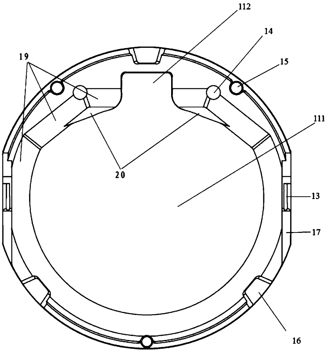 Coating film jig and bearing tool