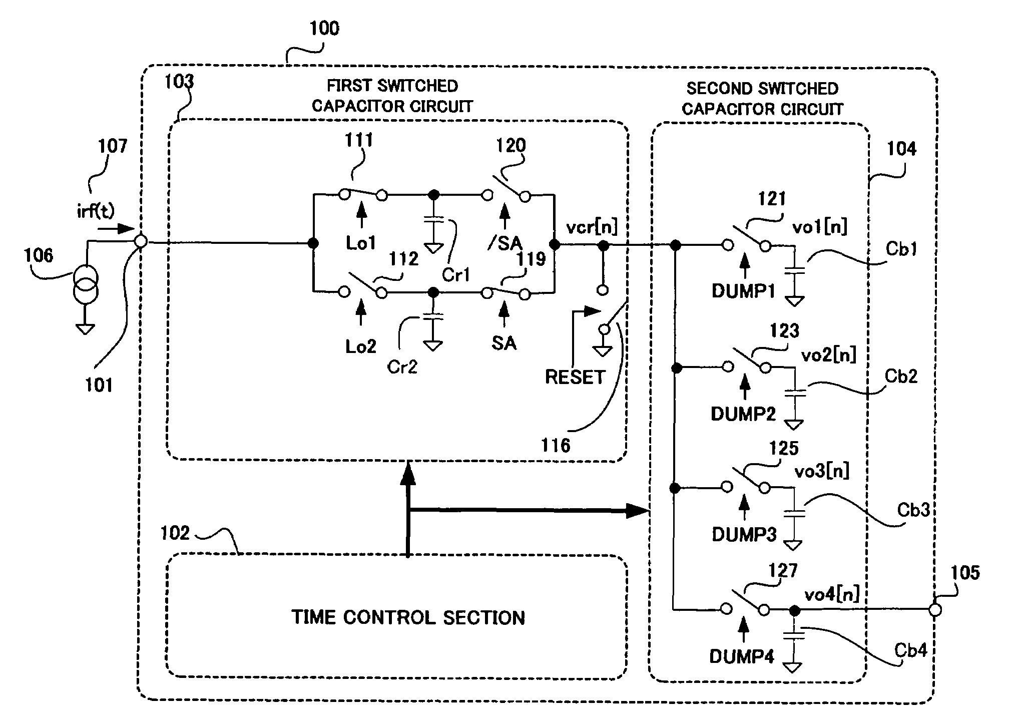 Mixer having frequency selection function