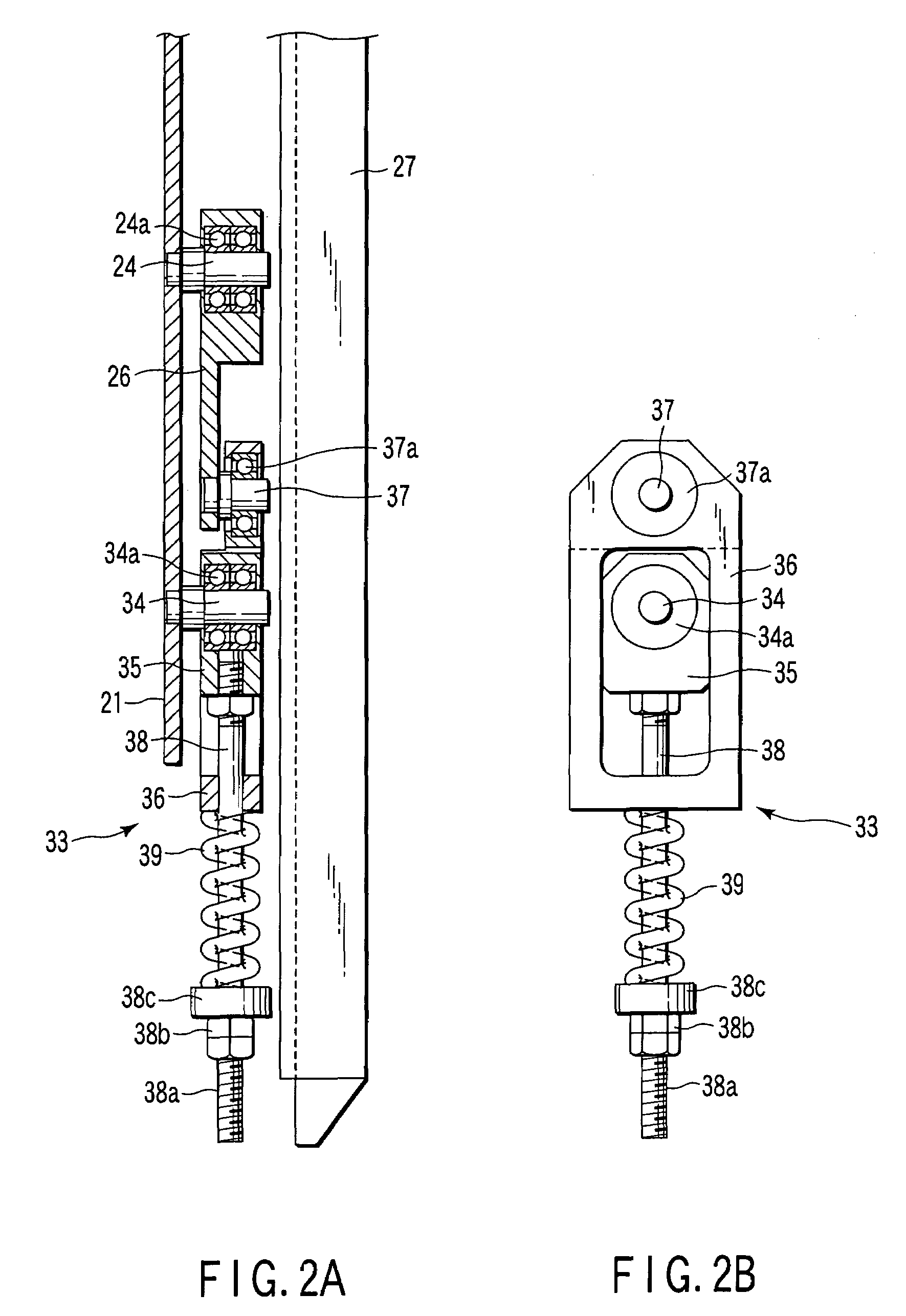 Elevator door apparatus