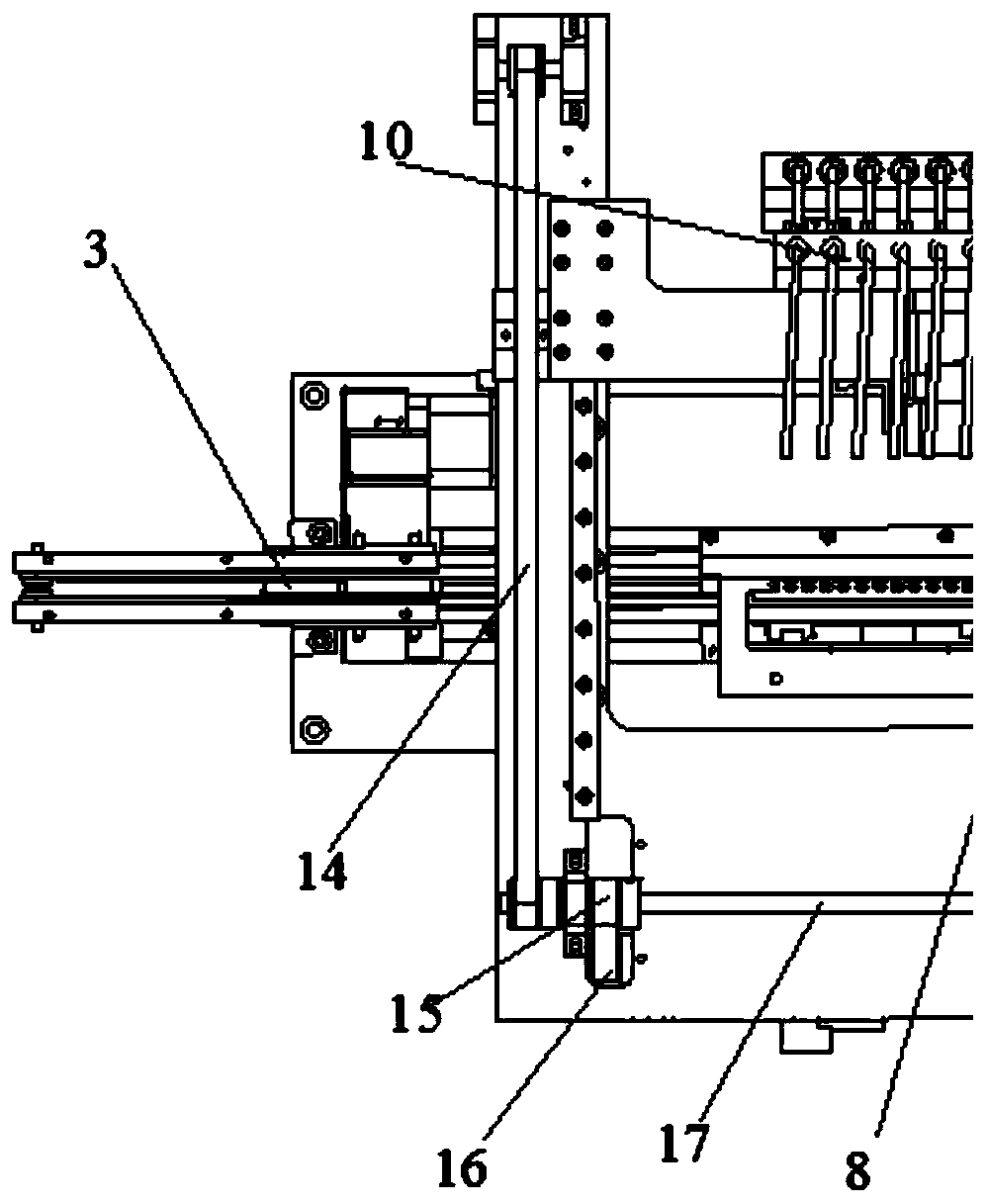 Detection device of power distribution equipment for low-voltage line equipment distribution network