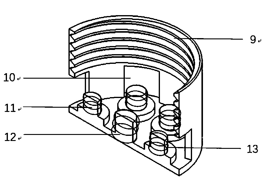 Planar multidirectional low-frequency electromagnetic vibration energy harvesting device