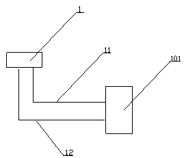 Cutting lubricating method directly acting on tool-scrap interface and cutting tool