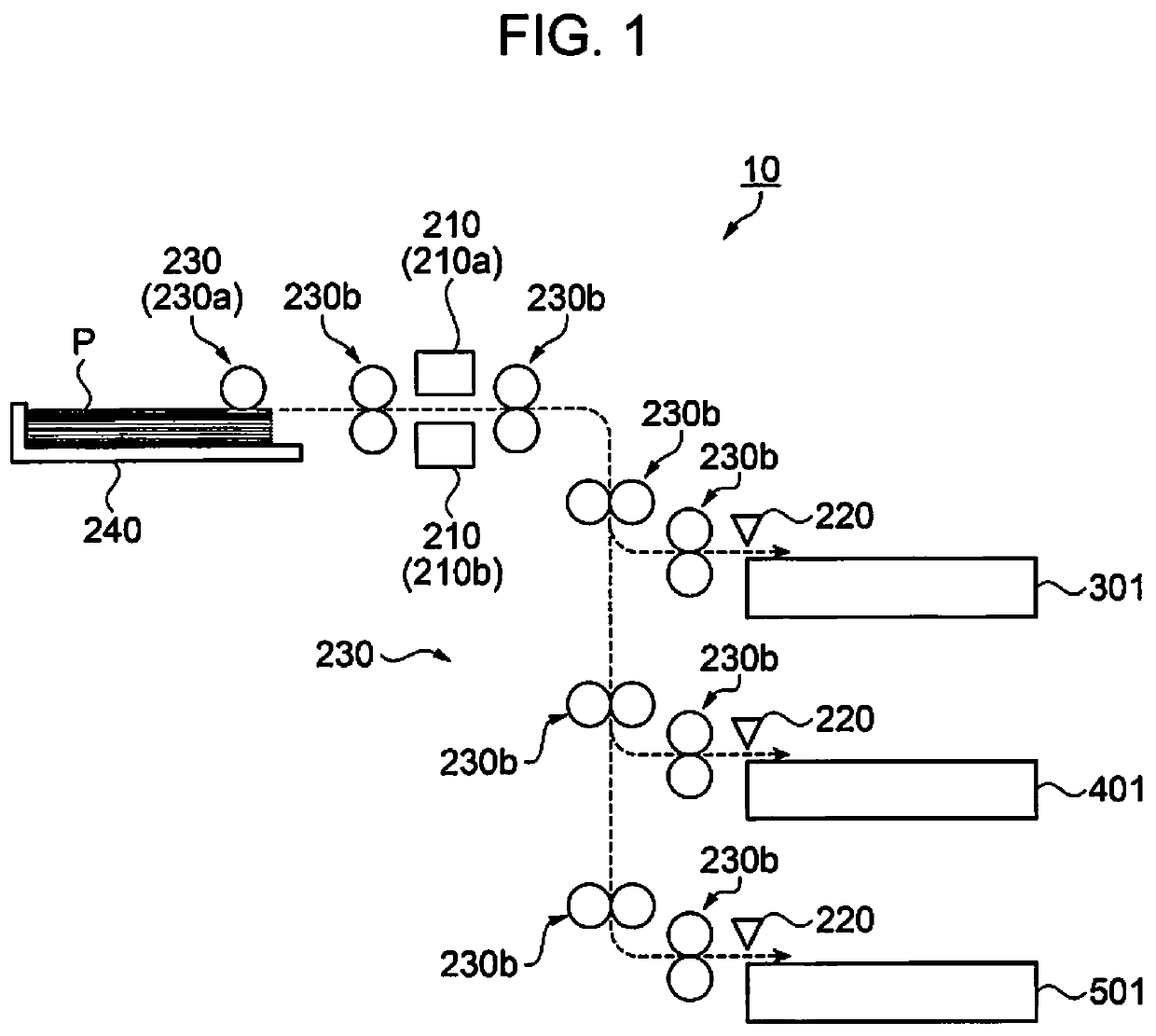 Sheet collection device, sheet collection system, sheet collection method