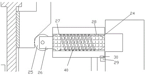 Building material lifting equipment with automatic locking function