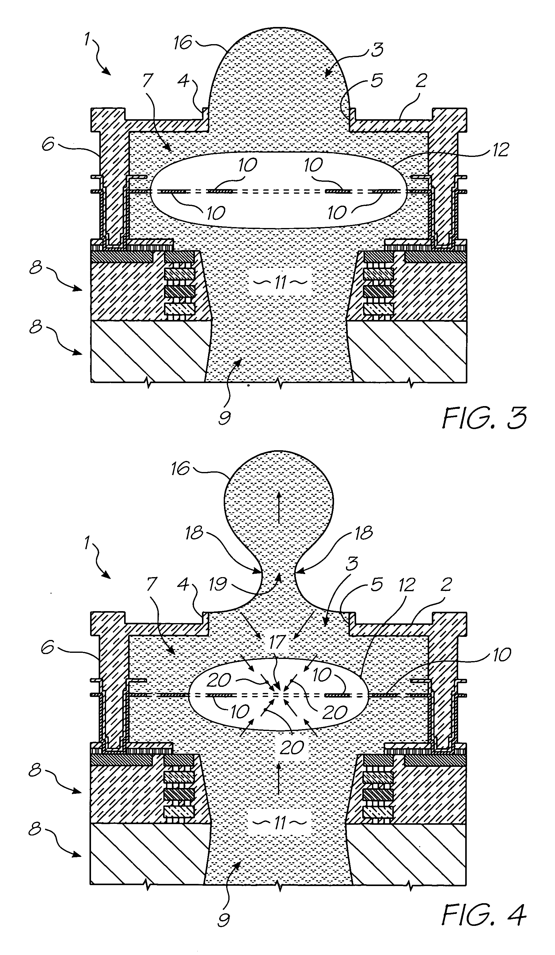 Inkjet printhead with low thermal product layer