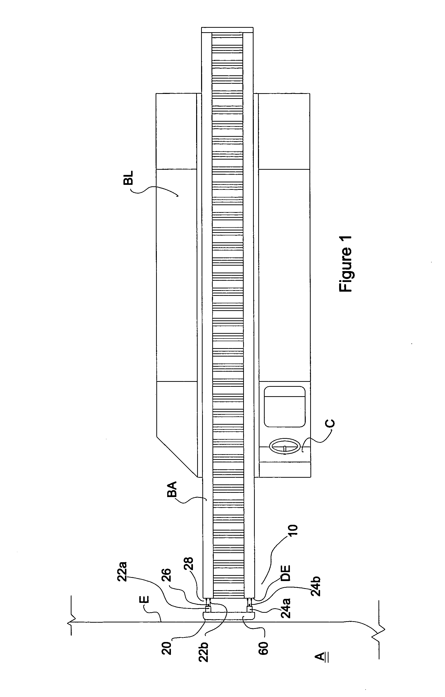 Actuated braking and distance sensing system for operational regulation of belt loader equipment