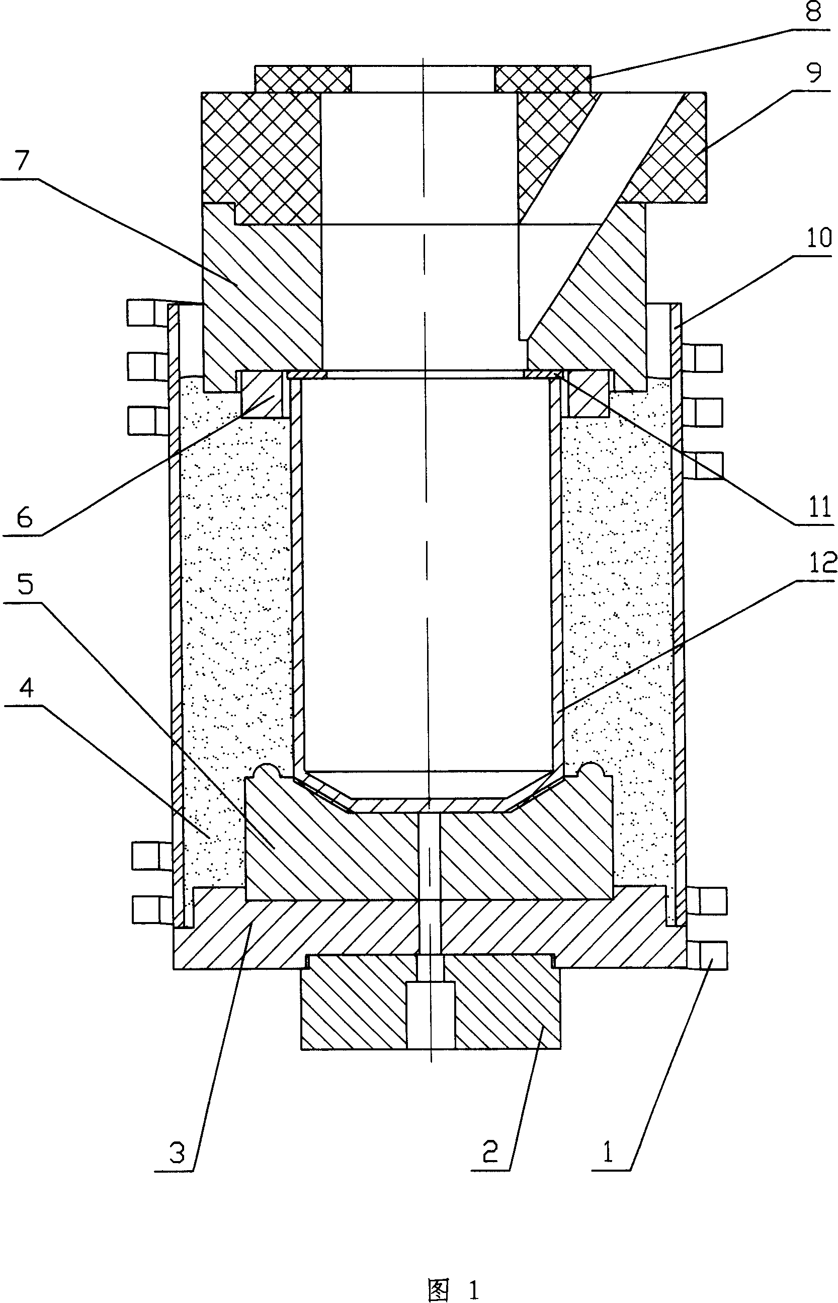 Method for growing R-surface sapphire crystal