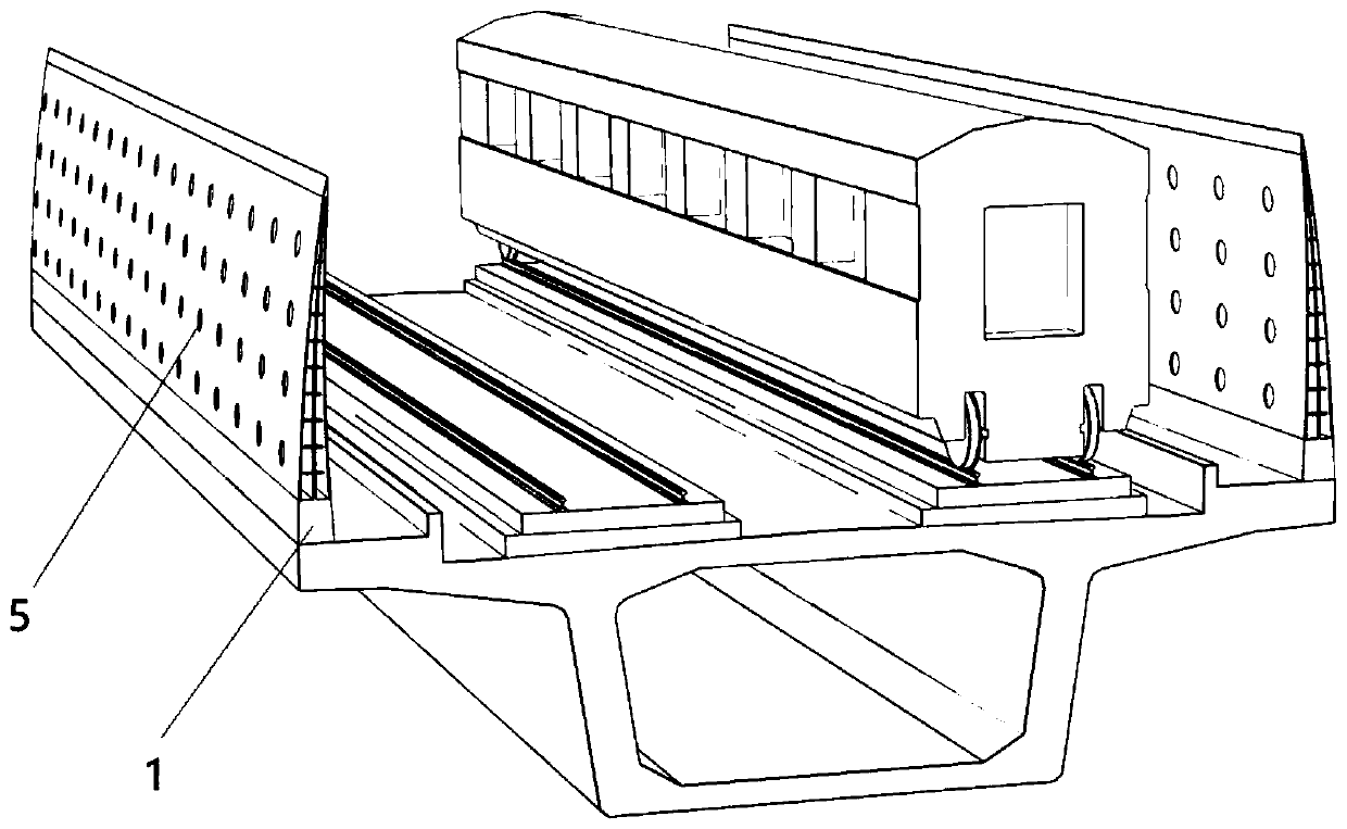 Bionic deformable wind barrier for wind resistance of bridge structure and bridge crane