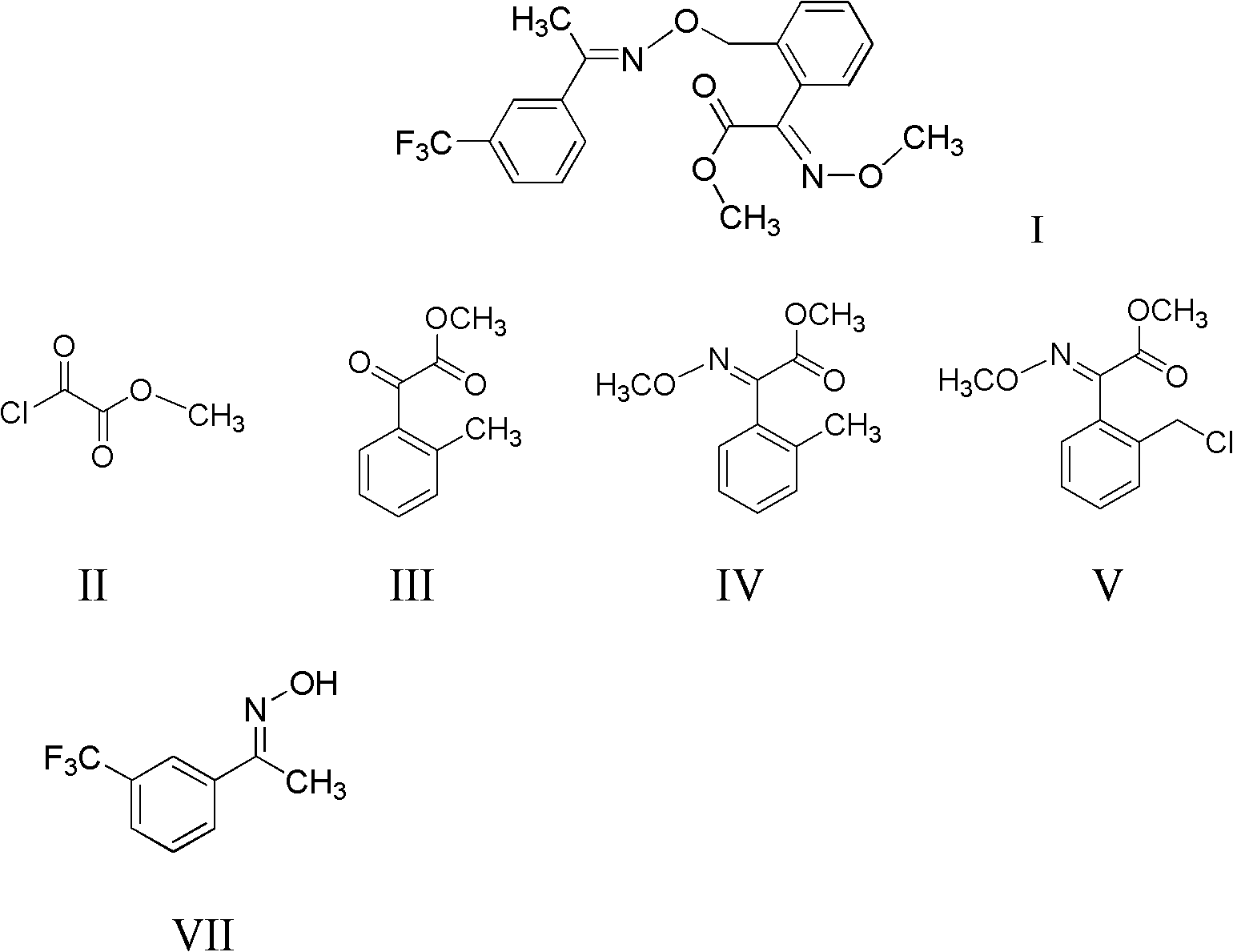 Method for preparing trifloxystrobin