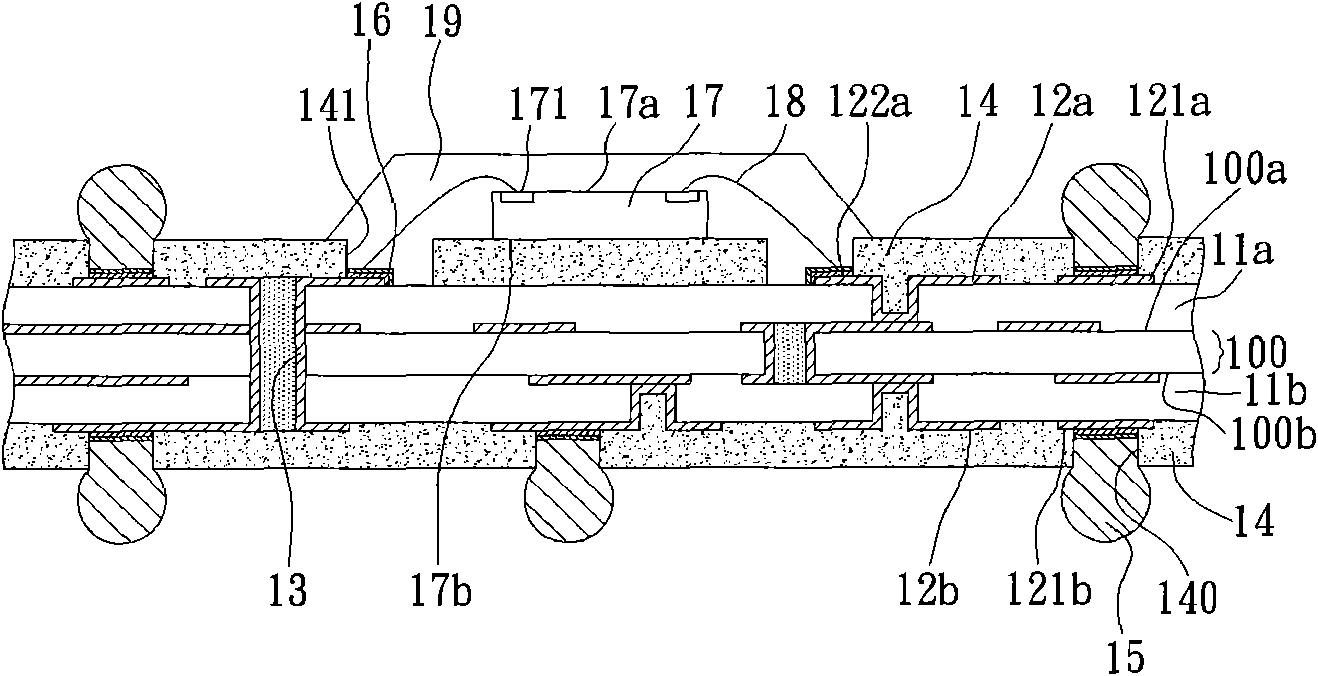 Circuit board with conductive structure