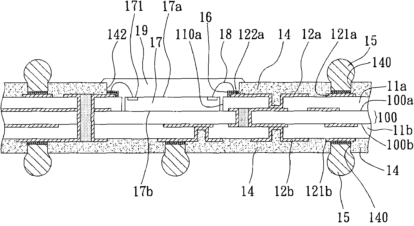 Circuit board with conductive structure