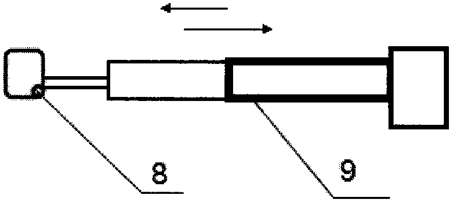 Asthma spraying device