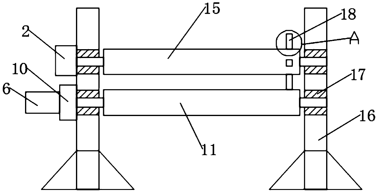 Intelligent lithium battery diaphragm tension control device and control method