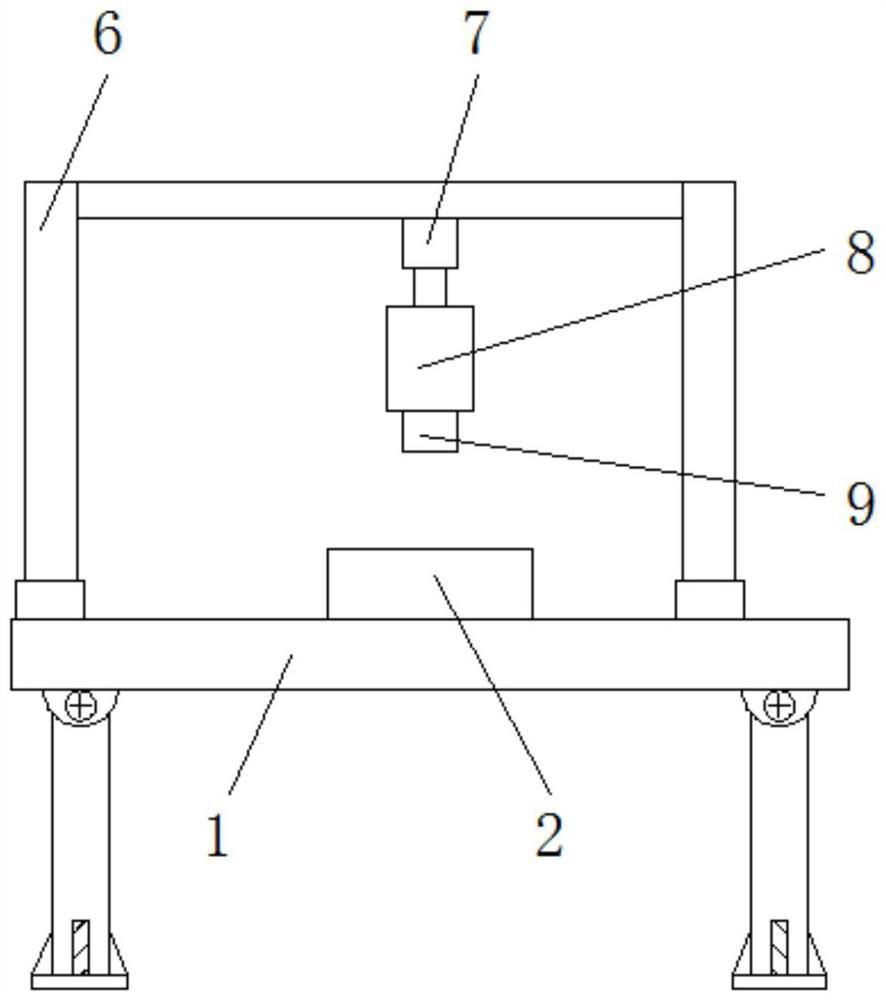 A sizing device for shallow socks production with the function of removing thread ends