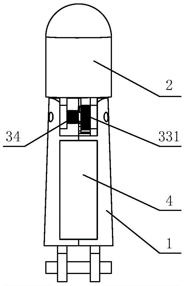 Bending self-locking pneumatic underactuated robotic finger device