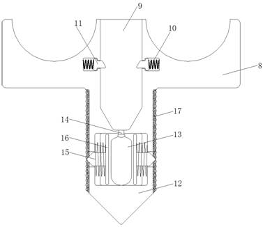 Anti-loosening and convenient-to-install cable fixing device for electrical system