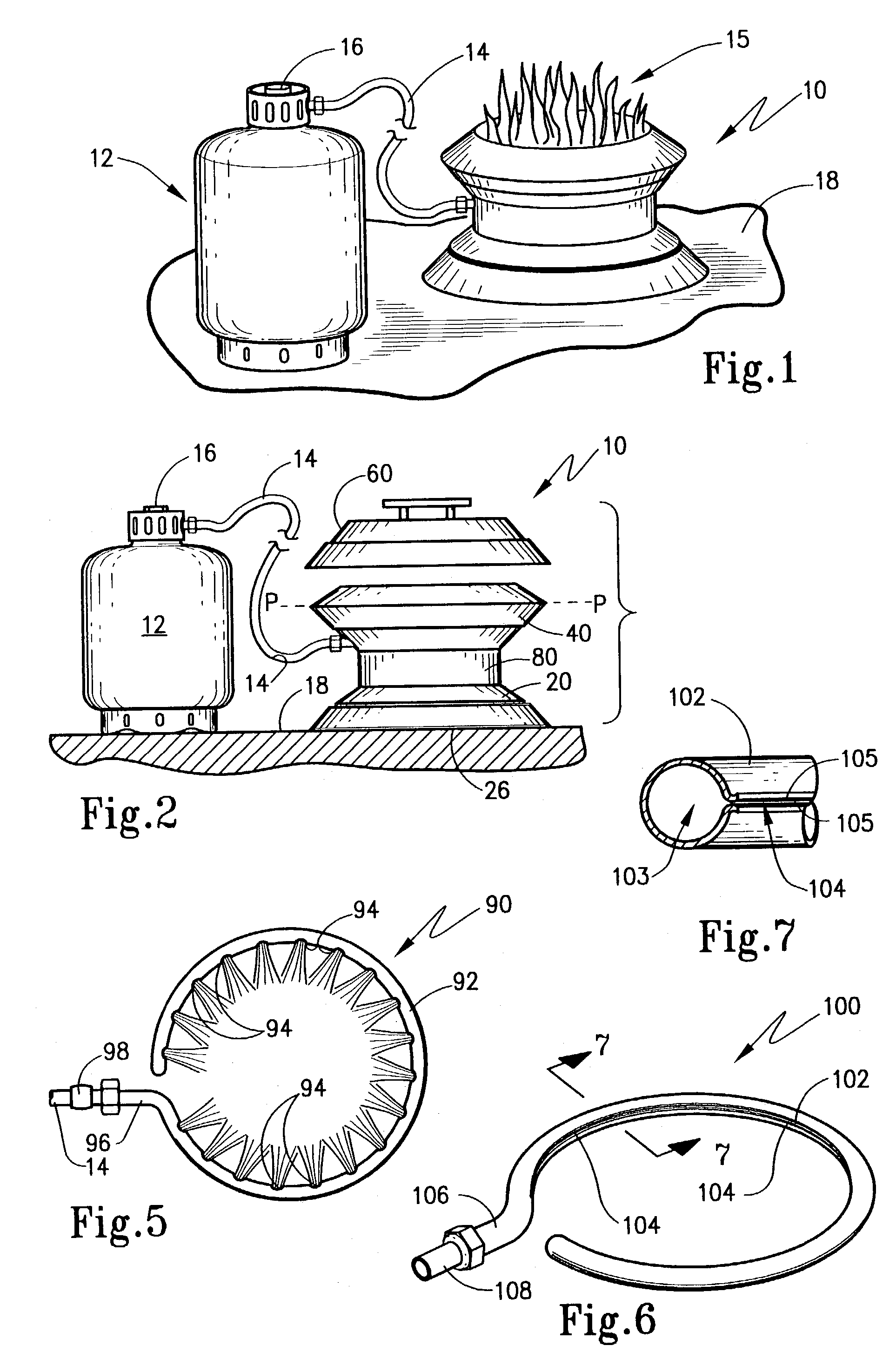 Apparatus and method for simulated campfire