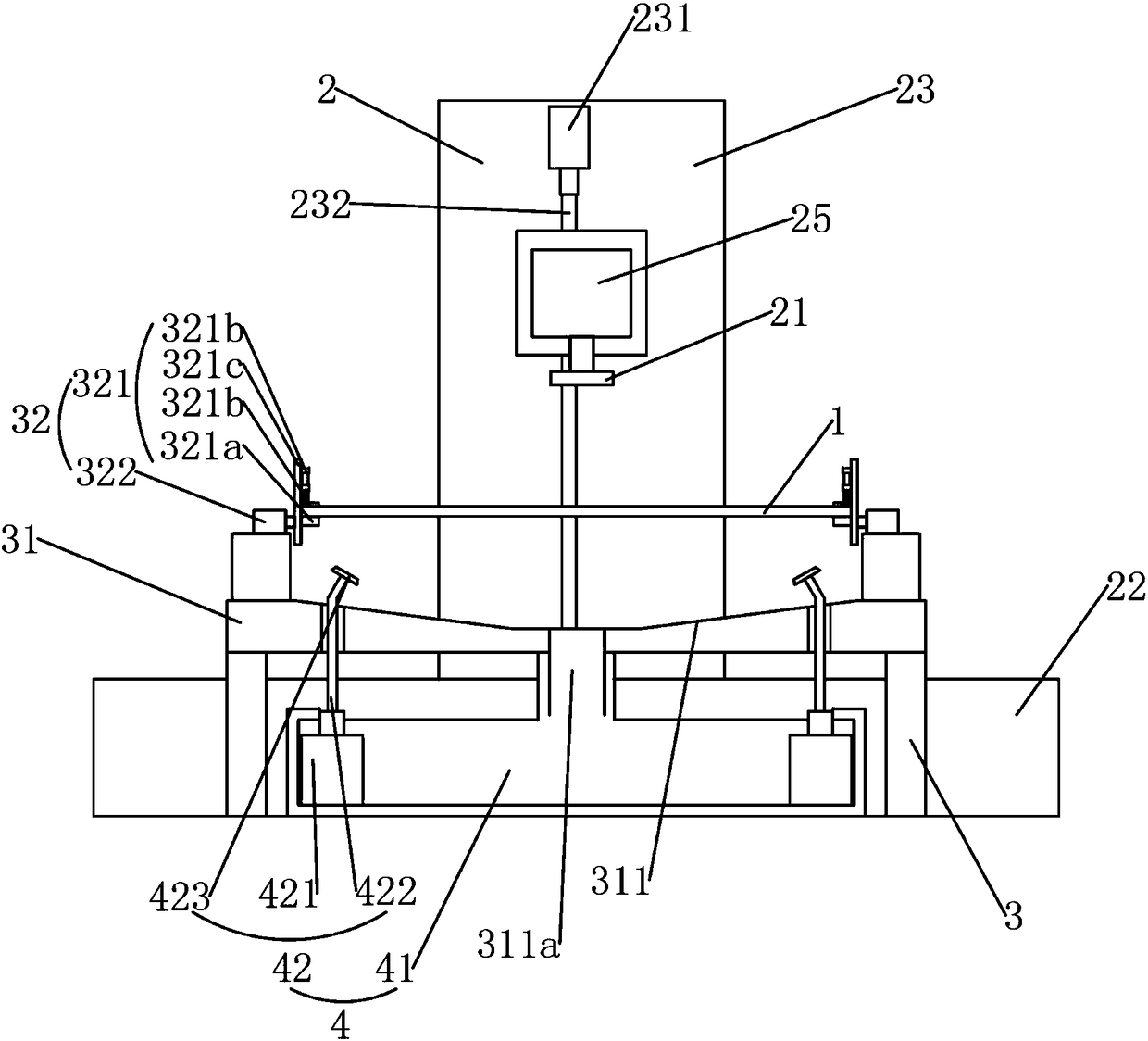 Polishing device with cooling system