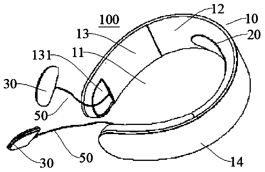 Neck massage instrument