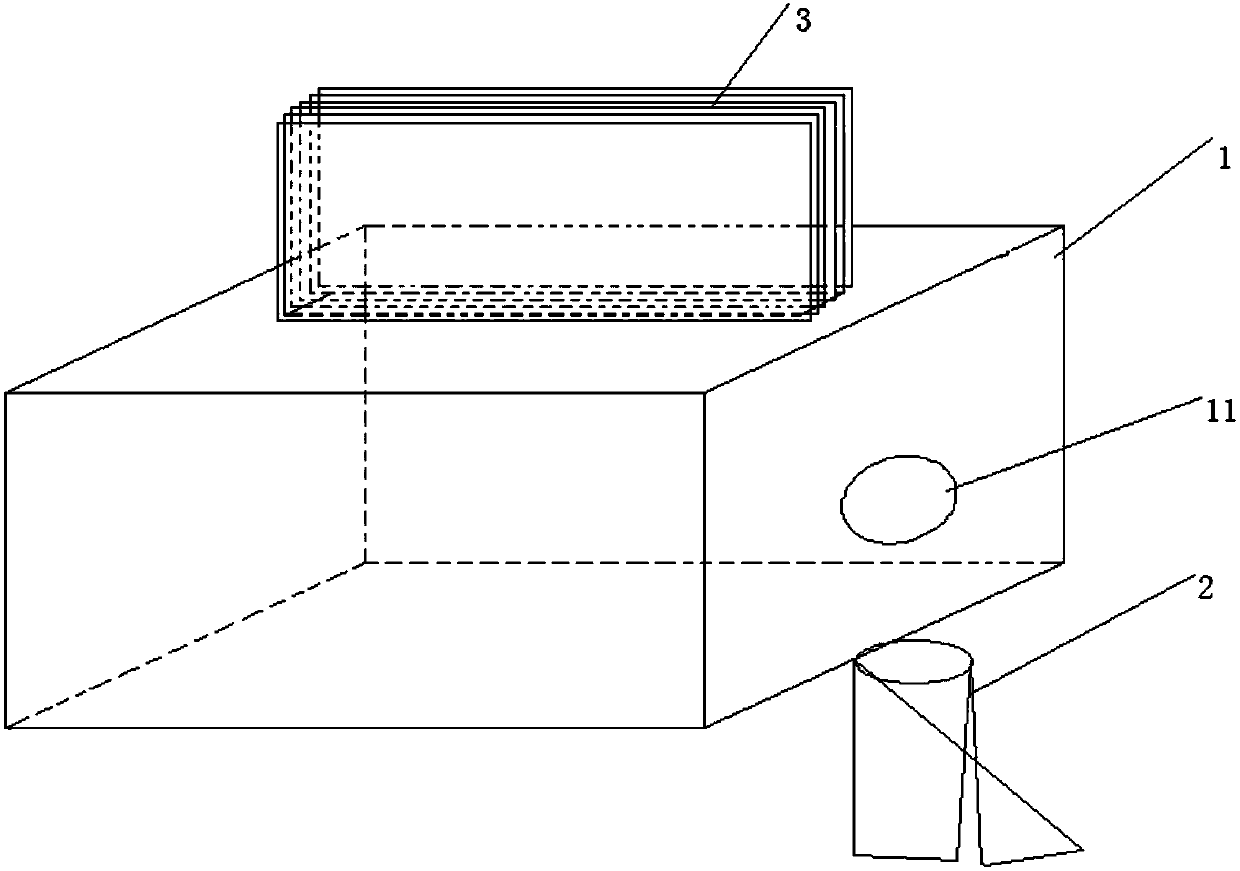 A device and process for preparing a herbarium specimen of flower type medicinal plants