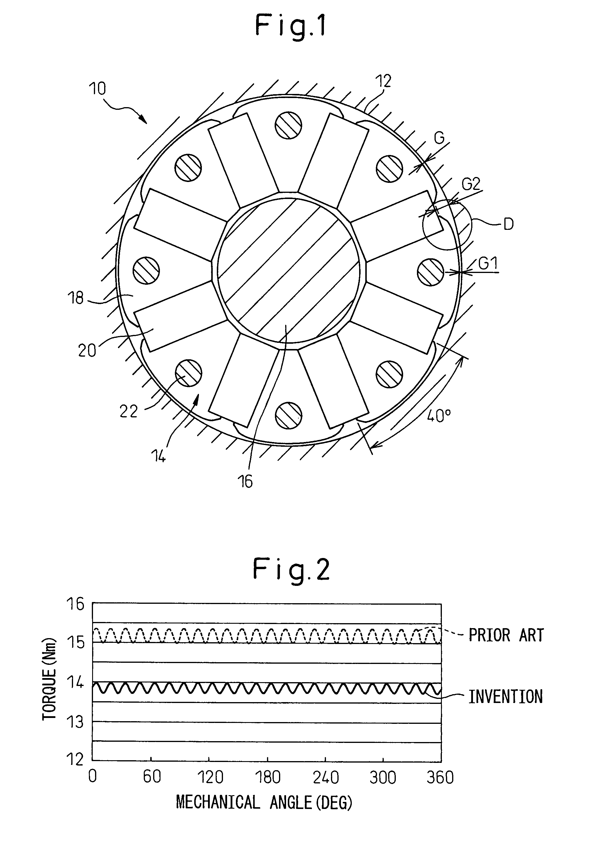 Permanent magnetic synchronous electrical motor