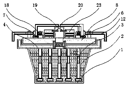 Water surface garbage collection device for urban ecological environment treatment