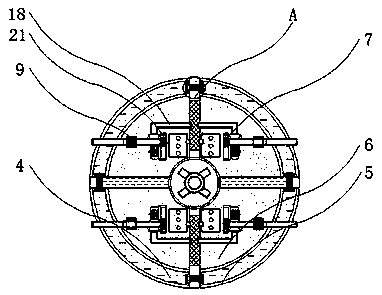 Water surface garbage collection device for urban ecological environment treatment