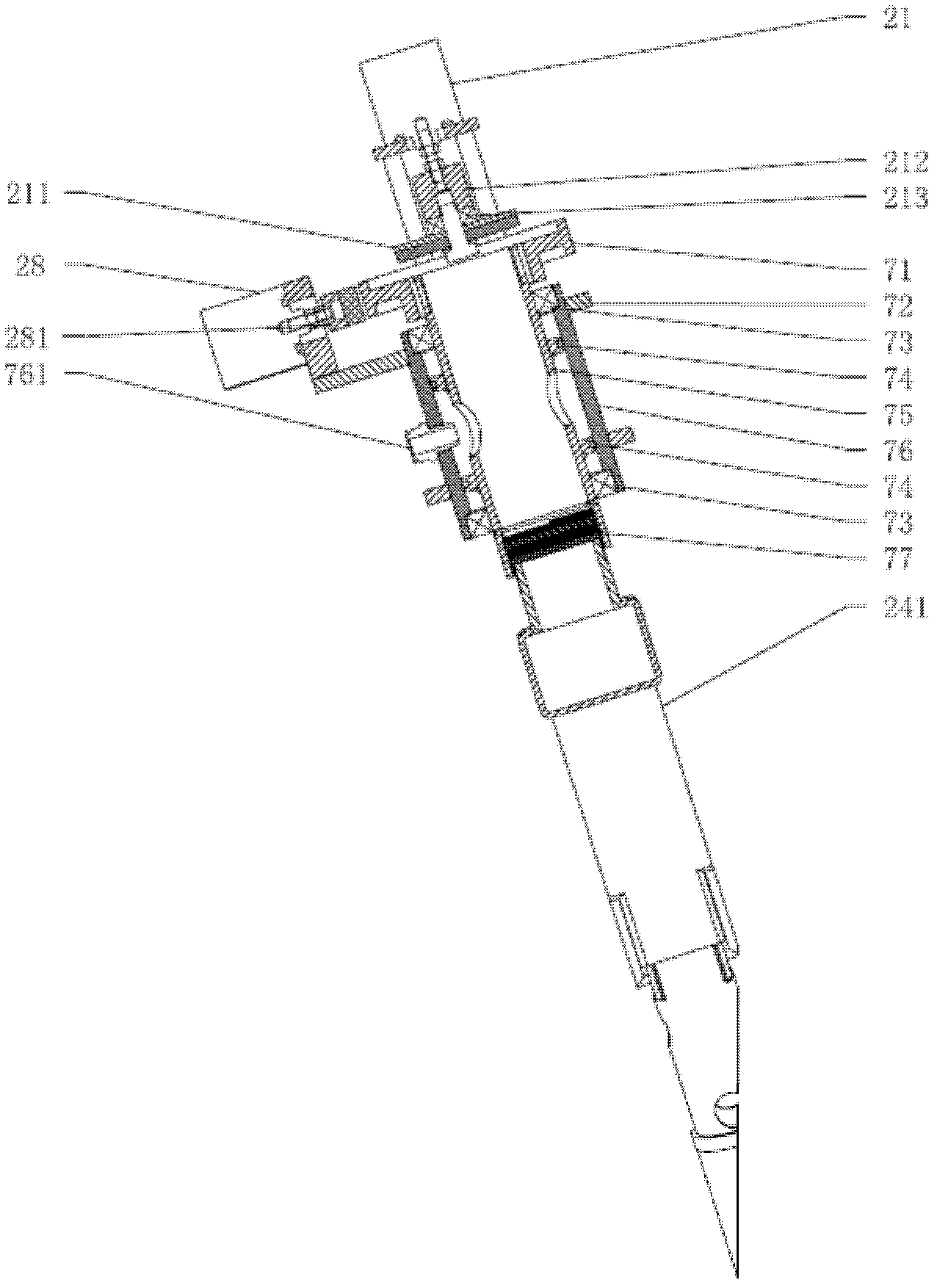 Rotary rubber turbine