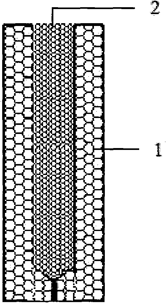 Foam concrete composite board for fireproof isolation belt