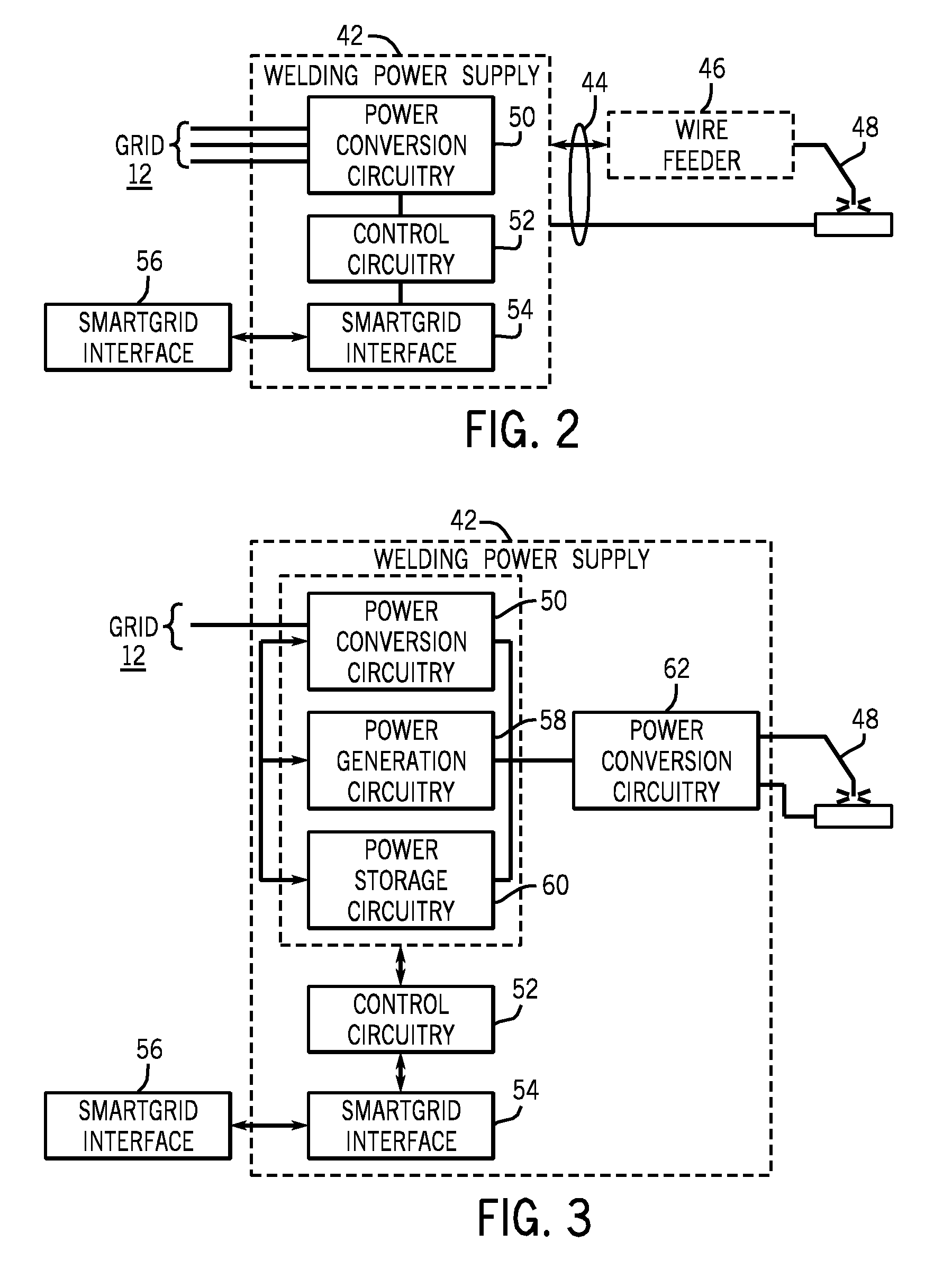 Smart grid welding system