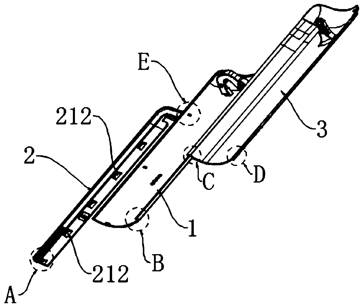 Air deflector structure and air conditioner