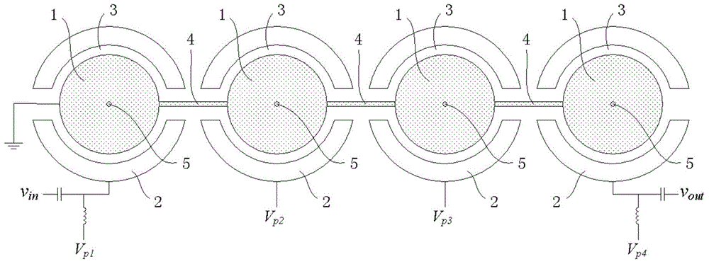 Frequency-tunable MEMS filter