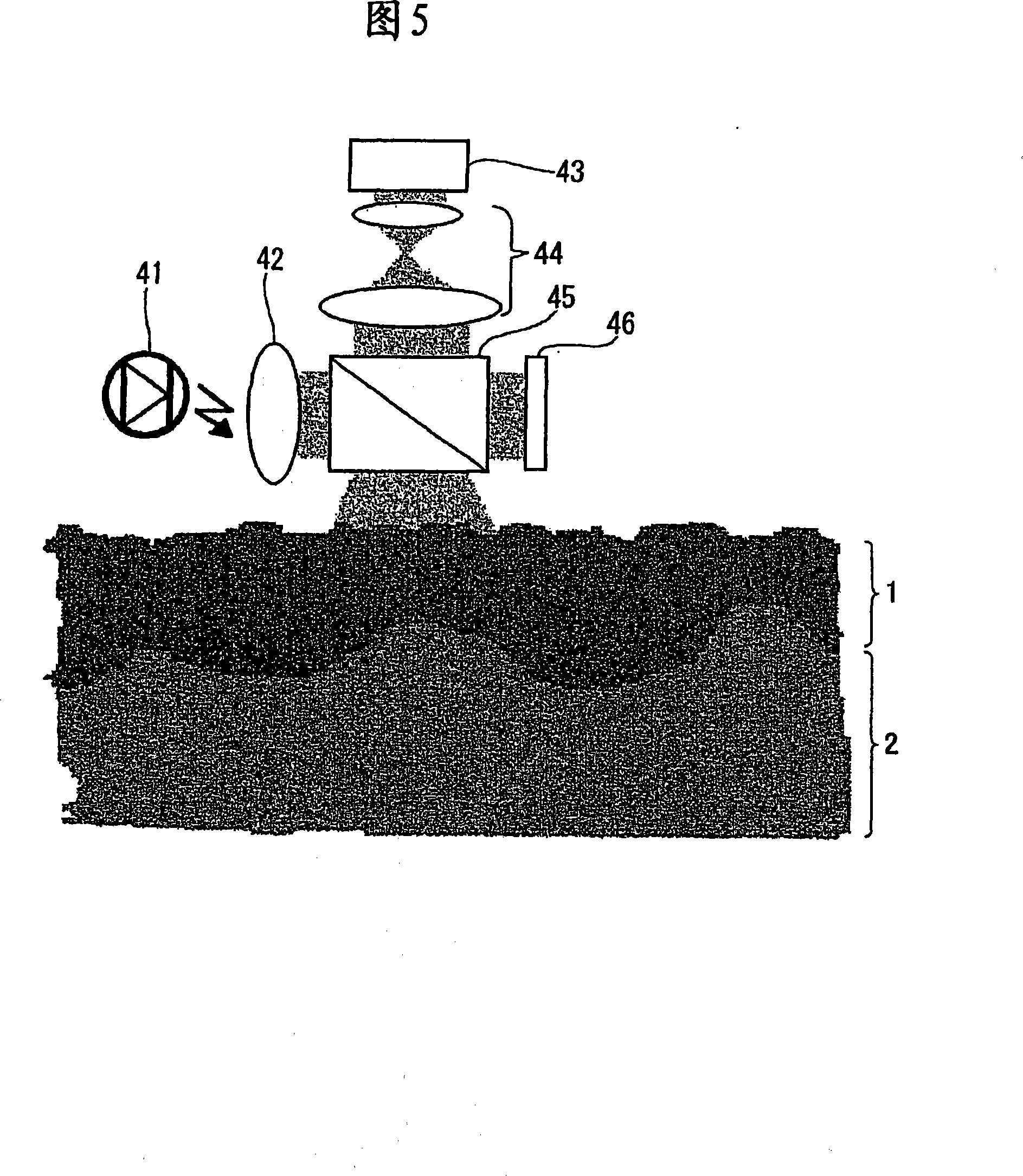 Living-tissue pattern detecting method, living-tissue pattern detecting device, biometric authentication method, and biometric authentication device