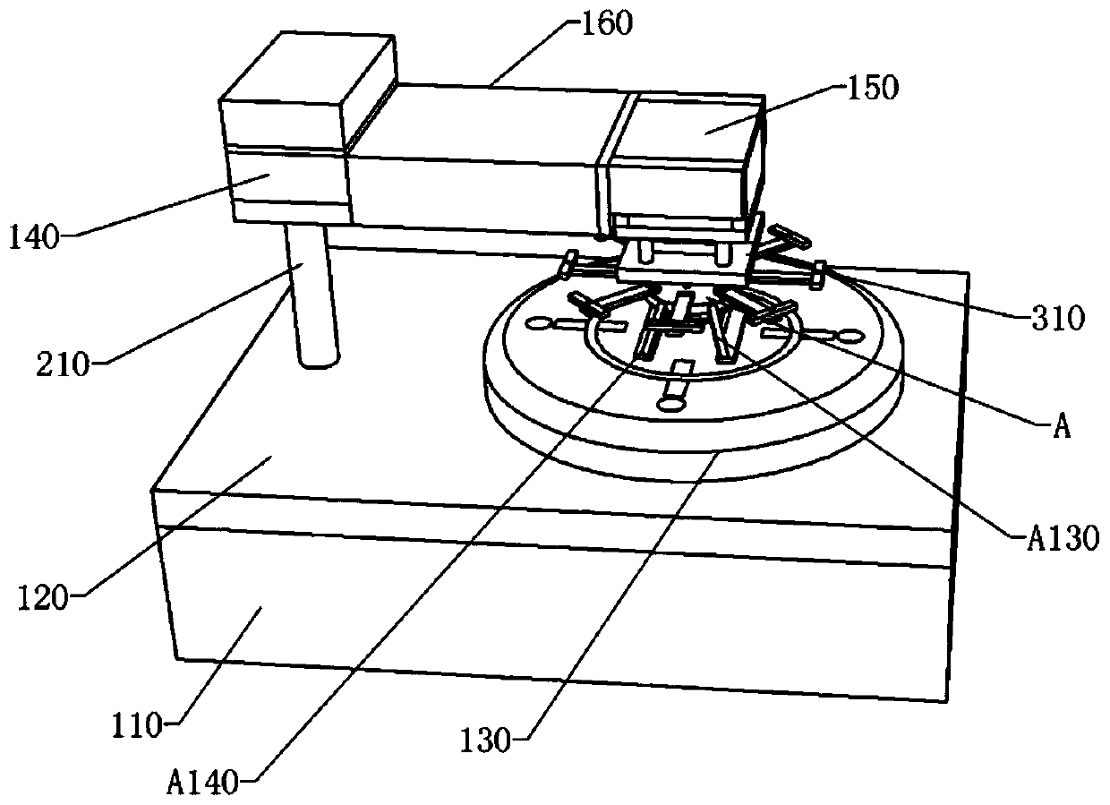 Air distribution gear and air automatic collection system comprising air distribution gear