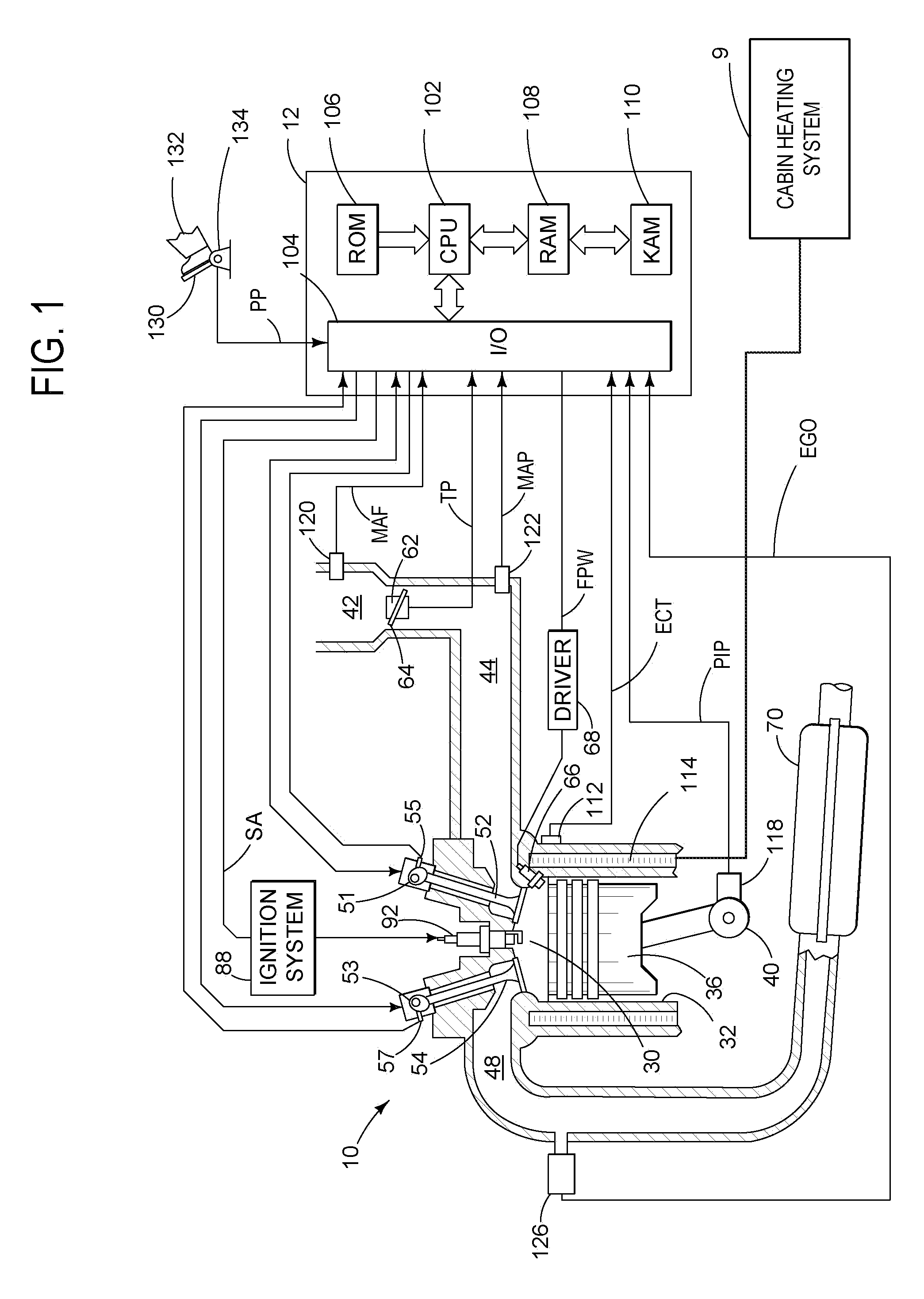 Engine and exhaust heating