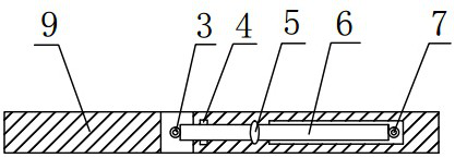 Electromagnetic lever-type water tank gate device for simulating instantaneous dam failure