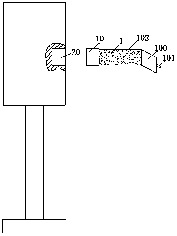 A new energy charging pile device