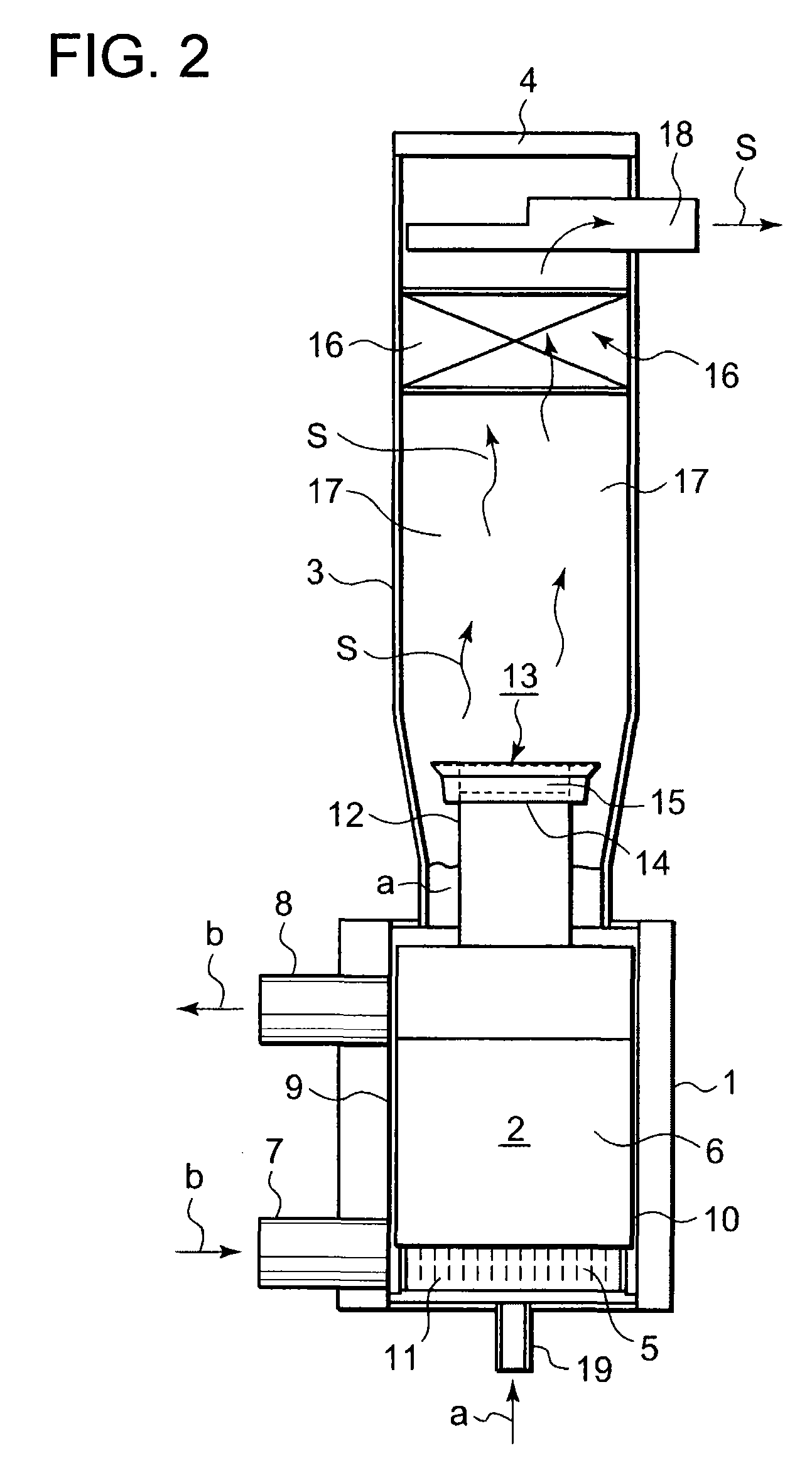 Flooded evaporator