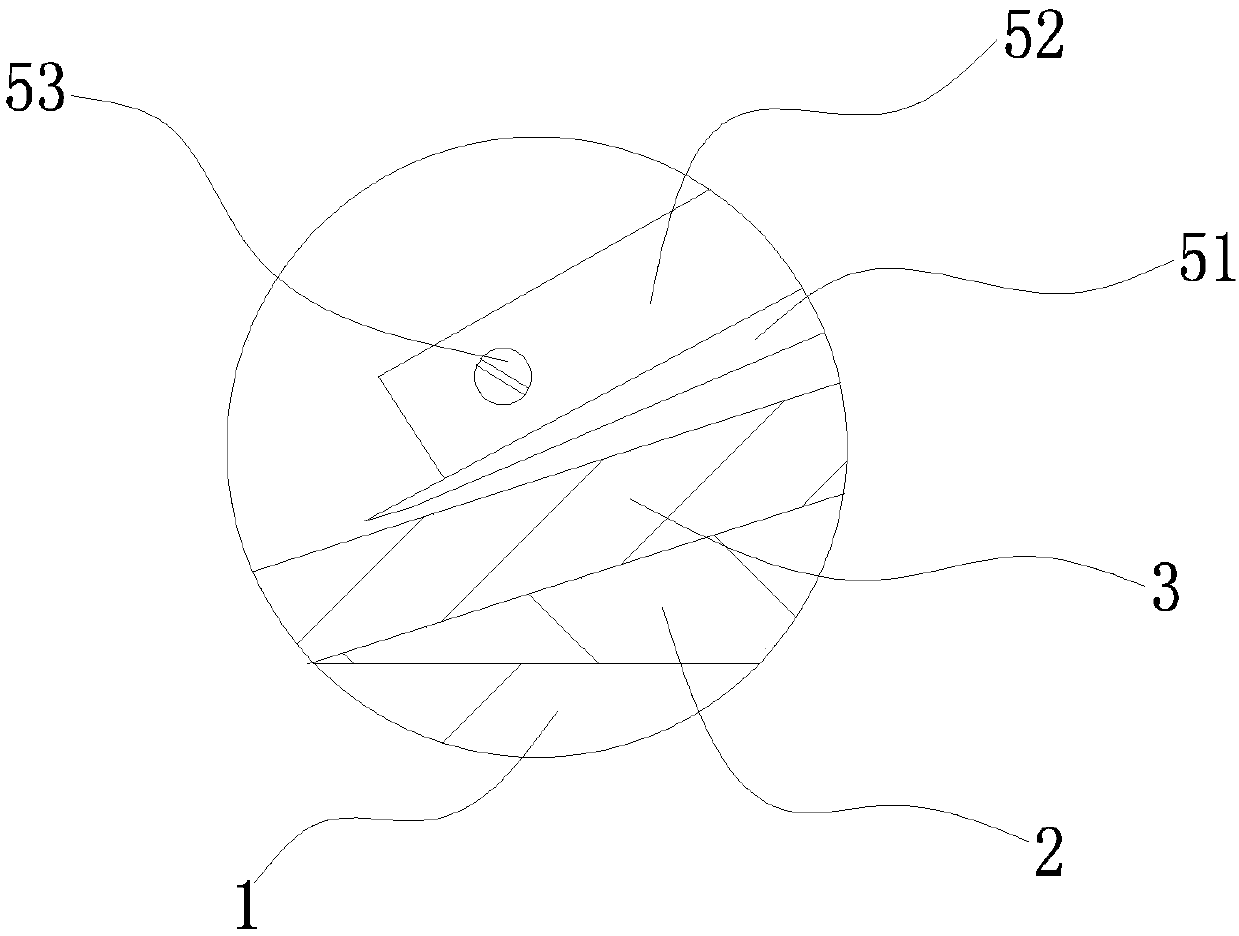 Edge aligning device for hot melting compound machine