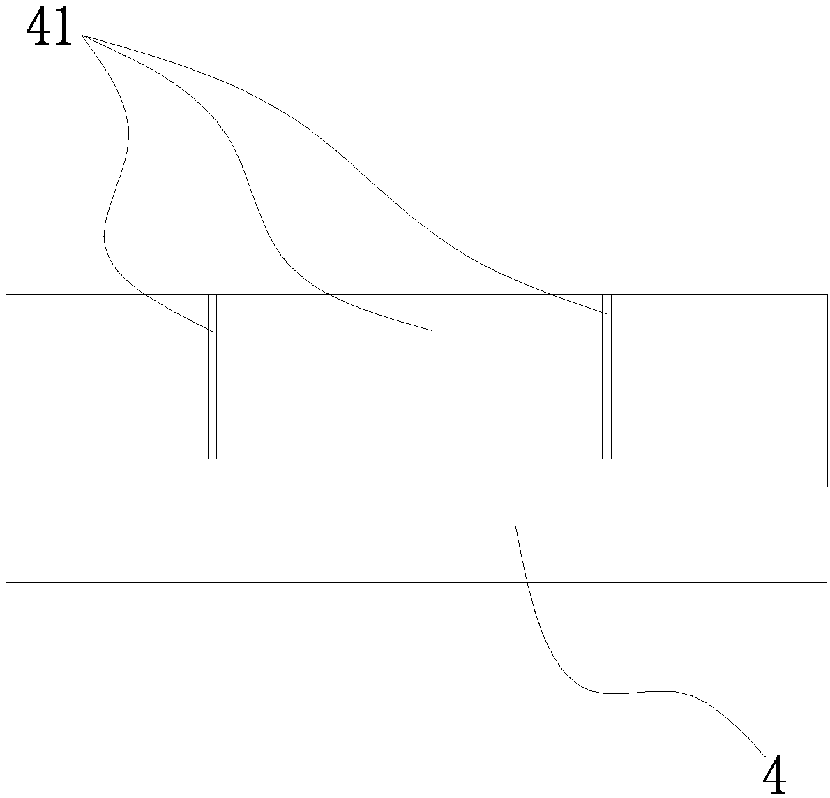 Edge aligning device for hot melting compound machine