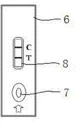 Gold mark immune paper test strip used for detecting equine encephalitis viral antibody and preparation method and application thereof