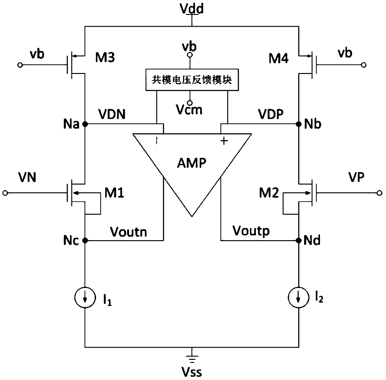 A source follower buffer circuit