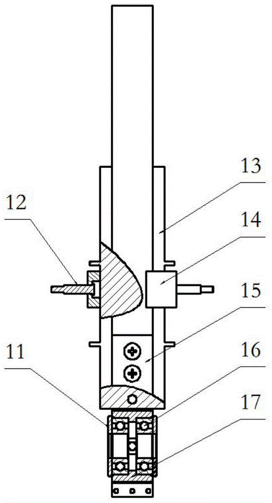 Mechanical structure of three-dimensional human-simulated biped walking robot and walking method