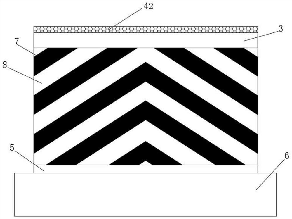 Safety protective fence with warning function for expressway