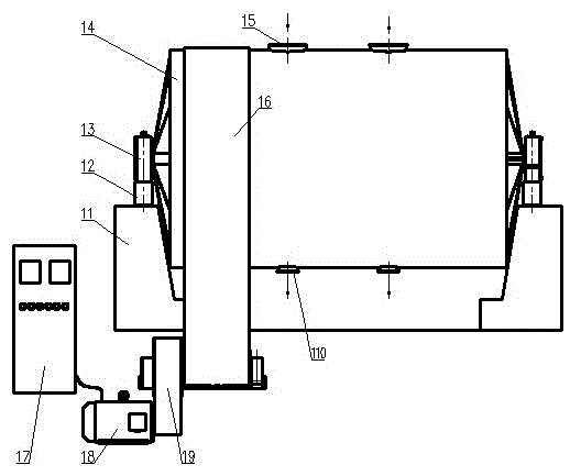 Low-carbon and high-efficiency nanometer zirconium silicate manufacturing method and device