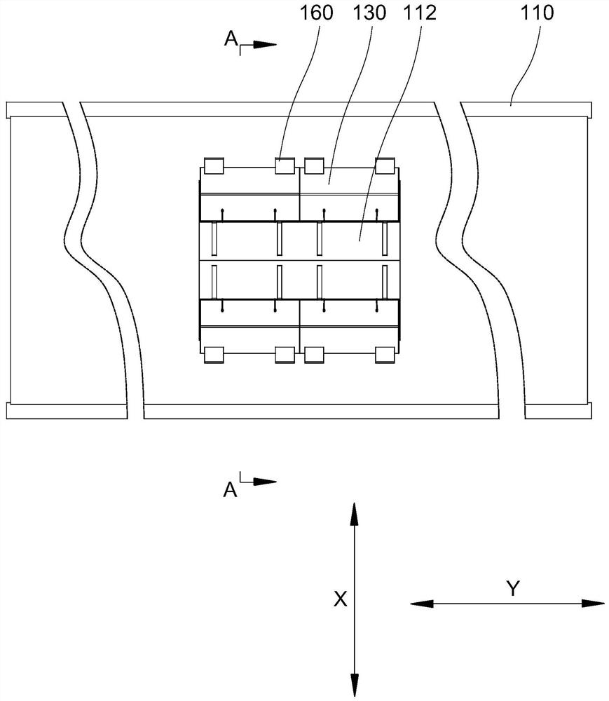 Roll-shaped cargo carrying device and container with the same